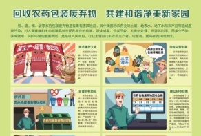 陕西省农业农村厅发布农药包装废弃物回收处理指南挂图