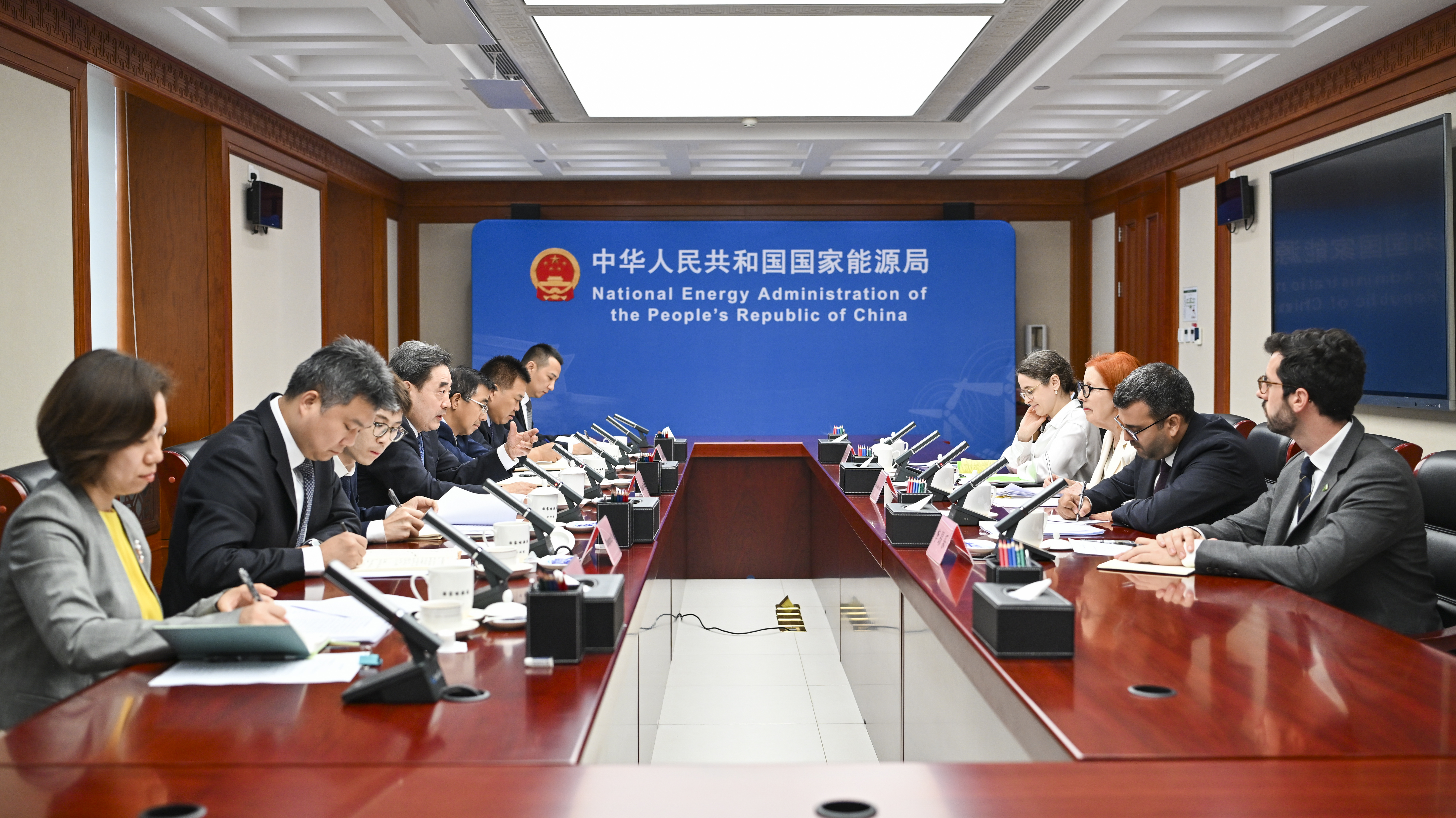 国家能源局主要负责人会见葡萄牙环境和能源部部长  ​