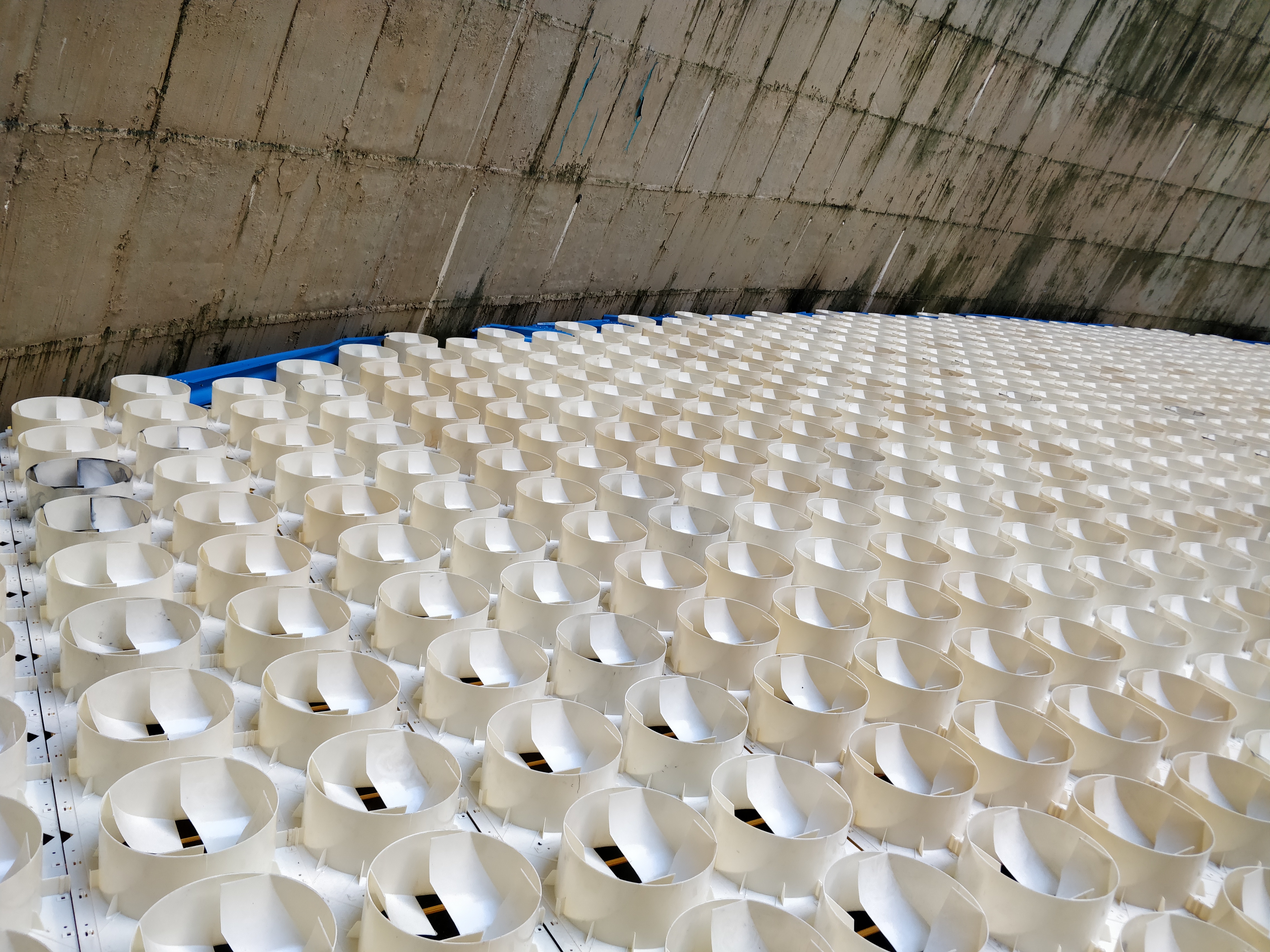 内蒙古达智能源科技有限公司  工业冷却塔新型旋流导叶节水系统及节水技术装备